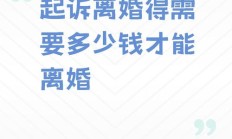起诉离婚费用（离婚起诉最忌三个证据）