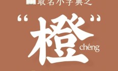 带橙字的网名（橙字最吉利的微信名）