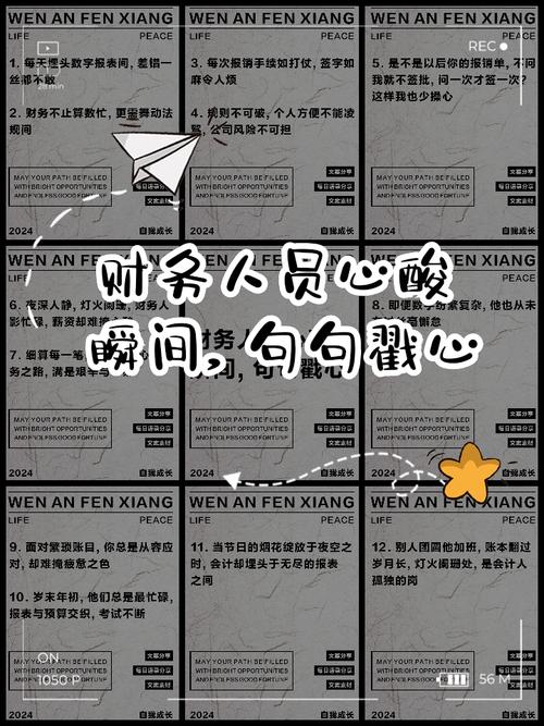 财务最经典的一句话